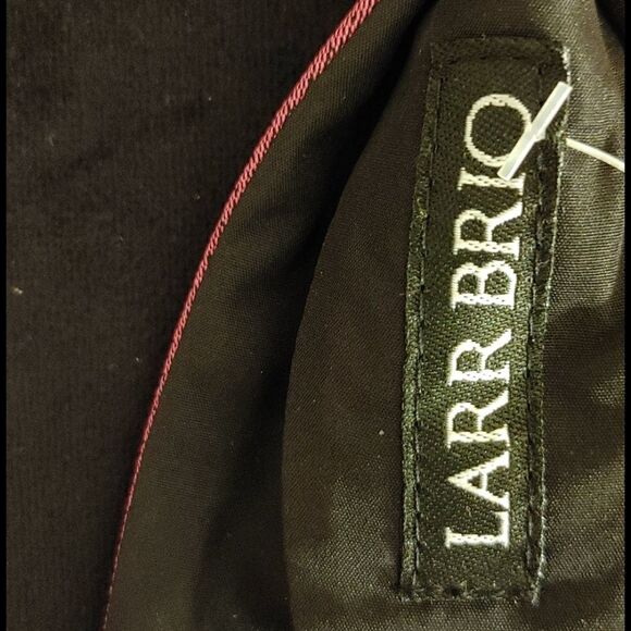 MEN'S LARR BRIO 3 PIECE FORMAL VEST & TIE SET LG - Picture 9 of 9